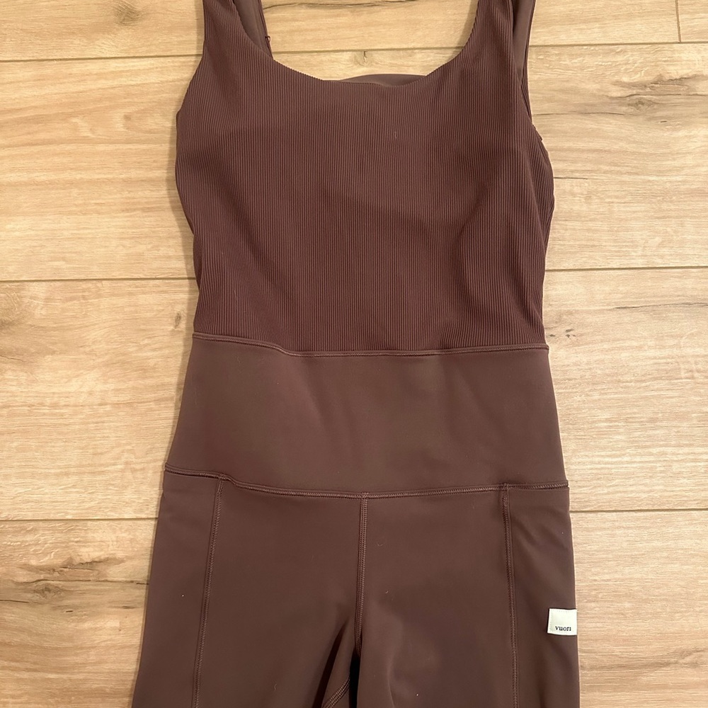 Vuori Maroon Jumpsuit